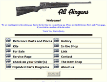Tablet Screenshot of abairgun.com